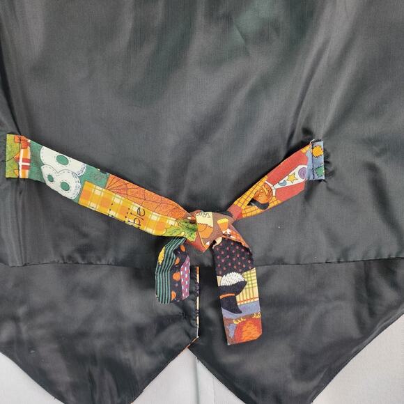 Halloween Vest Women LARGE Westbury Witches Bats Ghost "BOO" Pin Included Party - Picture 8 of 13